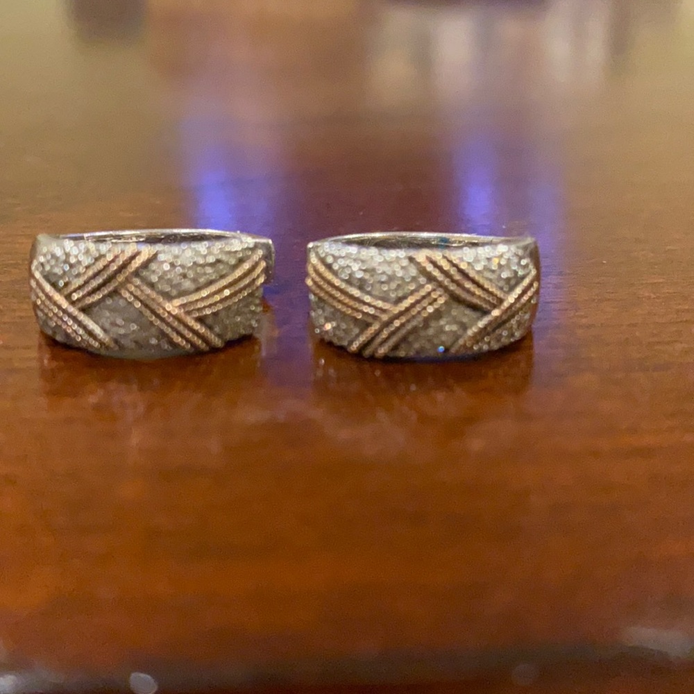Beautiful 14K pierced earrings